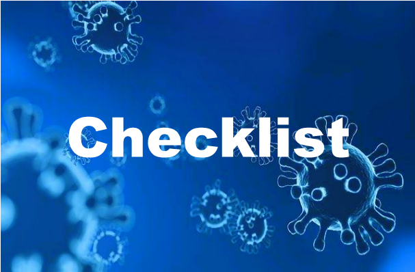 Checklist para residencias de maiores na preparación para o control da diseminación do coronavirus